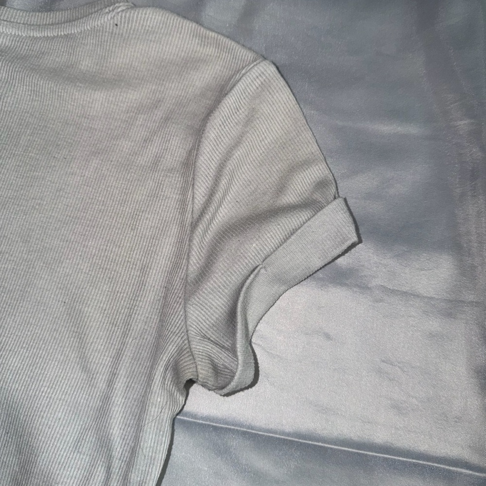 Light Blue/Gray Baby Tee - Picture 5 of 6